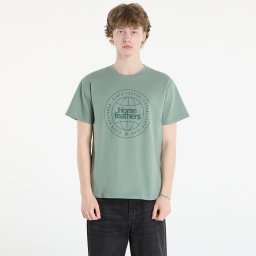Тениска Horsefeathers Global T-Shirt Iceberg Green XXL