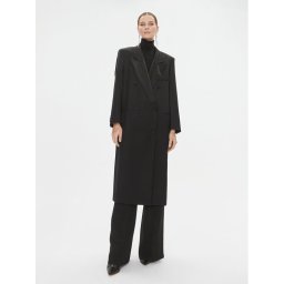 Boss Преходно палто Caleco 50504515 Черен Regular Fit