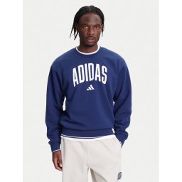adidas Суитшърт Collegiate JM1734 Син Regular Fit