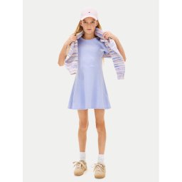 Tommy Hilfiger Ежедневна рокля Skater KG0KG09284 Син Regular Fit