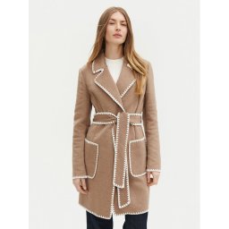 Guess Преходно палто W5RL19 WGVR2 Бежов Regular Fit