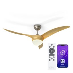 Klarstein Вентилатор за таван Monteverde с димируемо осветление (VTS14-KL-MVM)