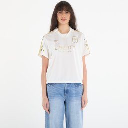 Тениска adidas X Liberty London Jersey Off White/ Ice Purple L