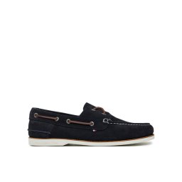 Tommy Hilfiger Обувки Th Boat Shoe Core Suede FM0FM05387 Тъмносин