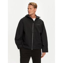 Calvin Klein Performance Яке за дъжд 00GMF4O520 Черен Regular Fit