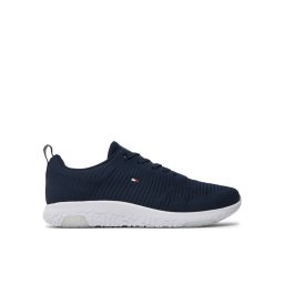 Tommy Hilfiger Сникърси Corporate Knit Rib Runner FM0FM02838 Тъмносин