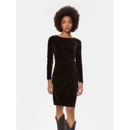 DKNY Ежедневна рокля DD3HF242 Черен Regular Fit
