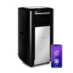 Klarstein Max Breeze Smart, мобилен климатик, 15000 BTU/h (4,4 kW), енергиен клас А (ACO15-MaxBreezeB)