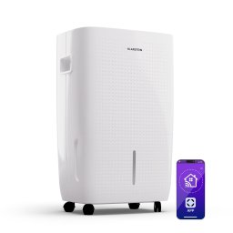Klarstein DryFy Connect Smart Влагоуловител WiFi Компресен 60л /20 ч d 45-65 м² Бял (DXJ5-Kl-DF 60 S-WH)