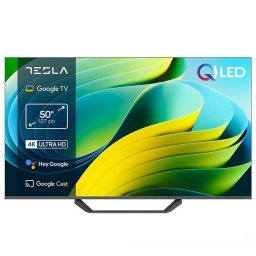 Телевизор TESLA Q50E655GUS, 50"(127 см), 4K Ultra HD, Google TV