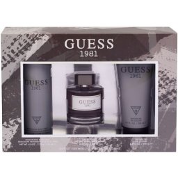 Guess 1981 Комплект (EDT 100ml + Shower Gel 200ml + Deo Spray 226ml) за Мъже