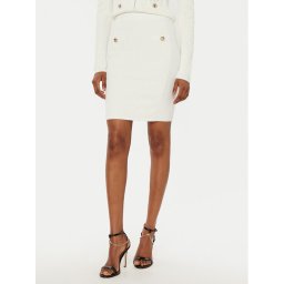 Marciano Guess Пола тип молив 4BGD01 5661Z Бял Slim Fit