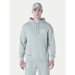 New Era Суитшърт New York Yankees MLB League 60596175 Зелен Regular Fit