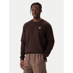 adidas Суитшърт Trefoil Essentials KE1141 Кафяв Regular Fit