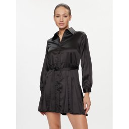 Liu Jo Рокля тип риза MF3401 T3450 Черен Regular Fit