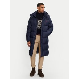 Polo Ralph Lauren Пухено яке 710962406001 Тъмносин Relaxed Fit