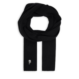 Зимен шал KARL LAGERFELD 246W3306 Черен