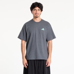 Тениска adidas Mercedes - AMG Petronas Formula One Team Premium Sweat T-Shirt Dark Grey Heather XL