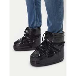Moon Boot Апрески Icon Low Glitter 80D1409440 Черен