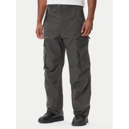 G-Star Raw Текстилни панталони R-3N D25224-D191 Сив Straight Fit