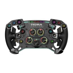 Волан MOZA GS V2P GT, за PC, кожен, черен