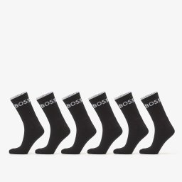 Чорапи Hugo Boss 6-Pack QS Stripe CC Socks Black 43-46