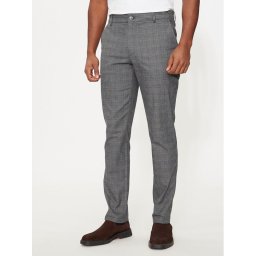 Hechter Paris Чино панталони 25855 142391 Сив Modern Fit