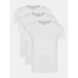 Lacoste Комплект тениски TH9007 Бял Slim Fit