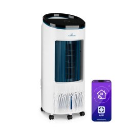 Klarstein IceWind Plus Smart, интелигентен охладител на въздуха 4 в 1, вентилатор, овлажнител, пречиствател на въздуха, управление с приложение (ACO4-IcewindPlSmWB)