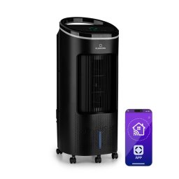 Klarstein IceWind Plus Smart, интелигентен охладител на въздуха 4 в 1, вентилатор, овлажнител, пречиствател на въздуха, управление с приложение (ACO4-IcewindPlSmB)