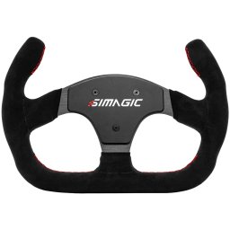 SIMAGIC C-Shaped Steering wheel without HUB, 325mm, Suede. S406