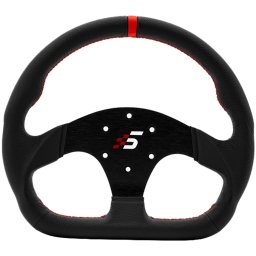 SIMAGIC D-Shaped Steering wheel without HUB, 325mm, Leather. S403