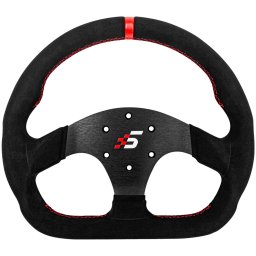 SIMAGIC D-Shaped Steering wheel without HUB, 325mm, Suede. S404