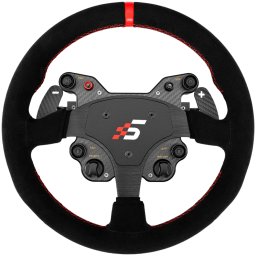 SIMAGIC GT1 Round Steering Wheel, Shifter Paddles, Suede| QR70 Included. S2