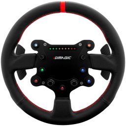 SIMAGIC GT‑Style GTS Steering Wheel for GT Simulation, suede finish