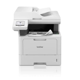 Brother DCP-L5510DW - лазерно MFP, 48 ppm, двустранен печат, 50-листов ADF, 8.9" тъч - бял