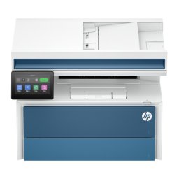 HP LaserJet Pro MFP 4113fdn - лазерно MFP с факс, 45 ppm, двустранен ADF, 4.3" тъч - бял/син