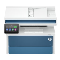 HP LaserJet Pro MFP 4113fdw - лазерно MFP с факс и Wi-Fi 6, 45 ppm, двустранен ADF, тъч - бял/син