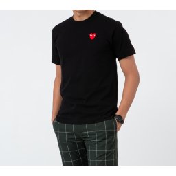 Тениска Comme des Garçons PLAY Tee UNISEX Black S