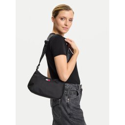 Tommy Jeans Дамска чанта Tjw Ess Daily Shoulder Bag AW0AW17888 Черен