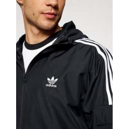 adidas Ветровка adicolor Classics 3-Stripes GN3475 Черен Regular Fit