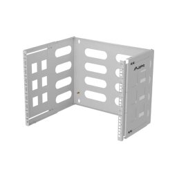 Lanberg Folding Bracket, wall-mount 19" 8U 497x400/240, Grey