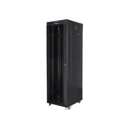 Lanberg rack cabinet 19" free-standing 42U/600x800 (flat pack) with glass d