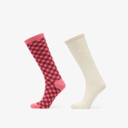 Чорапи adidas Wales Bonner Check Sock Craft Pink/ Clear Brown L