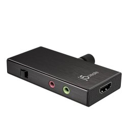 Кепчър j5create JVA02, 1080p60FPS, HDMI, USB-C, AUX, външен
