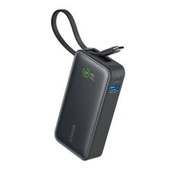 Външна батерия /power bank/ Anker Nano 545, 10 000mAh, черна, LED дисплей, 1x USB-A, 2x USB-C