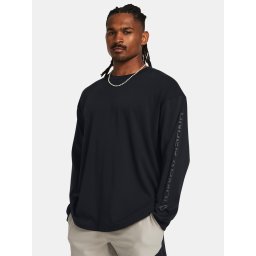 Men's T-shirt Under Armour UA HW TONAL WORDMARK LS-BLK - Men's