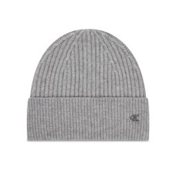 Calvin Klein Шапка Ck Metal Wool Beanie LV04D8032G Сив