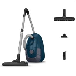 Rowenta POWER XL RO3126EA - прахосмукачка с торбичка, 4.5L, HEPA филтър, за страдащи от алергии - синя