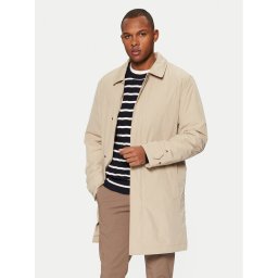 Tommy Hilfiger Преходно палто MW0MW37651 Бежов Regular Fit